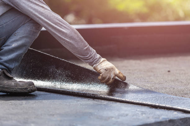 Professional Waterproofing technician working in Zarephath, NJ